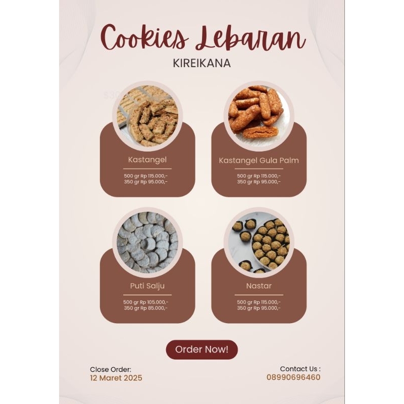 

Cookies Lebaran Premium Part 1