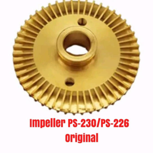 SPARE PART ORIGINAL SHIMIZU - IMPELLER SHIMIZU PS 226 BIT / PS 230 BIT asli impeller kuningan shimiz