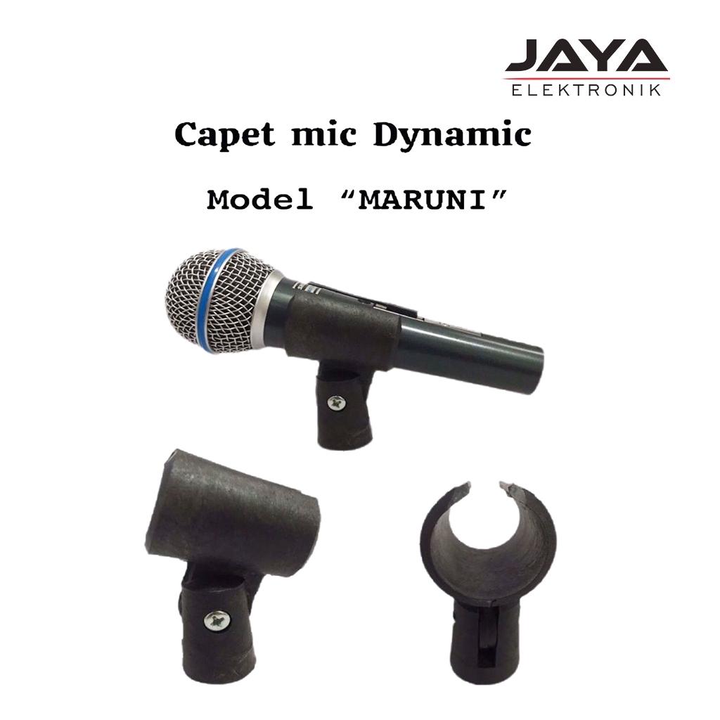 Capit Mic Holder Mic Maruni Jepitan Mic drat kecil