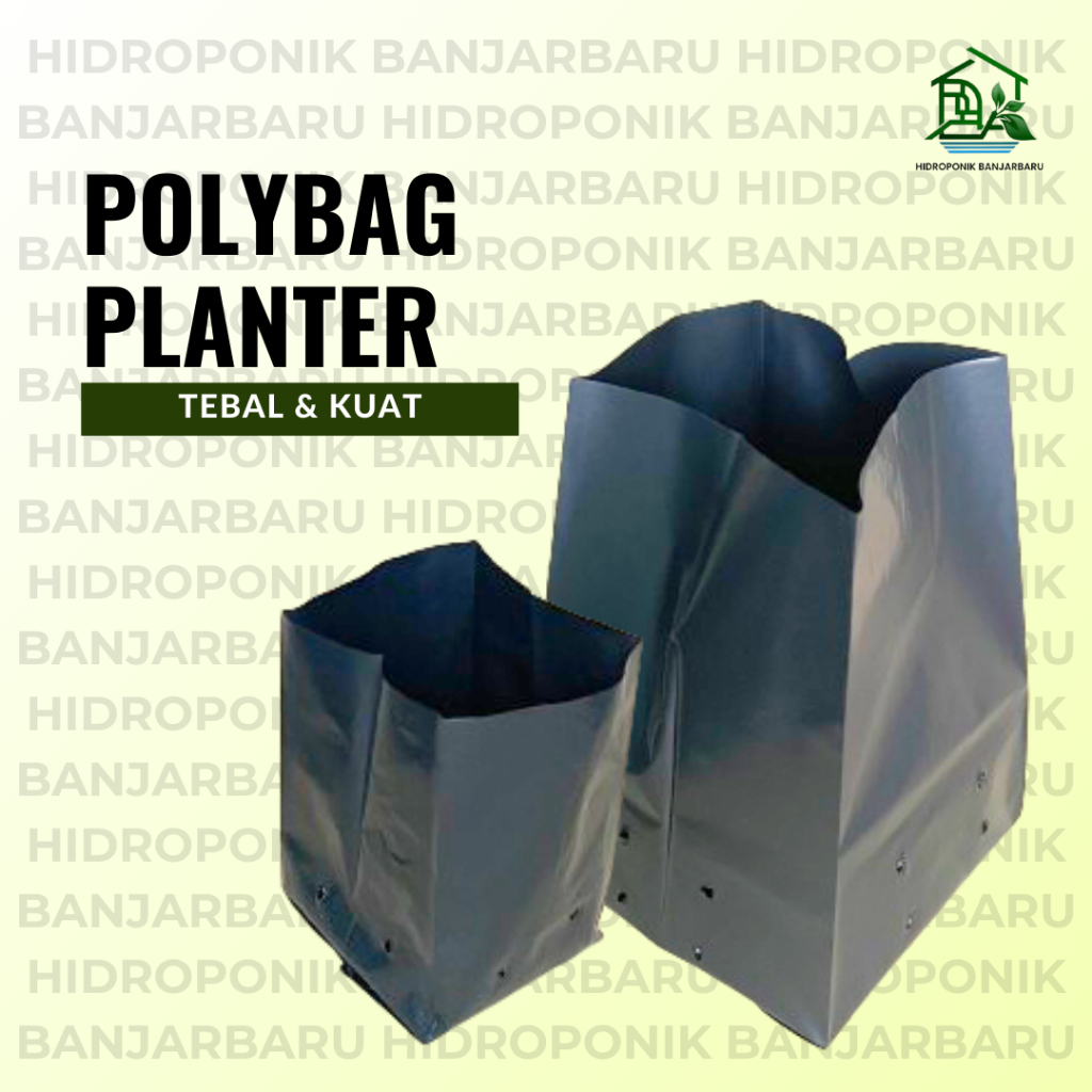 PLASTIK POT POLYBAG 1/2 KG