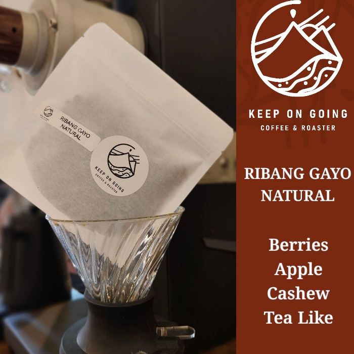 

Biji Kopi Arabica Ribang Gayo Natural Single Origin Specialty