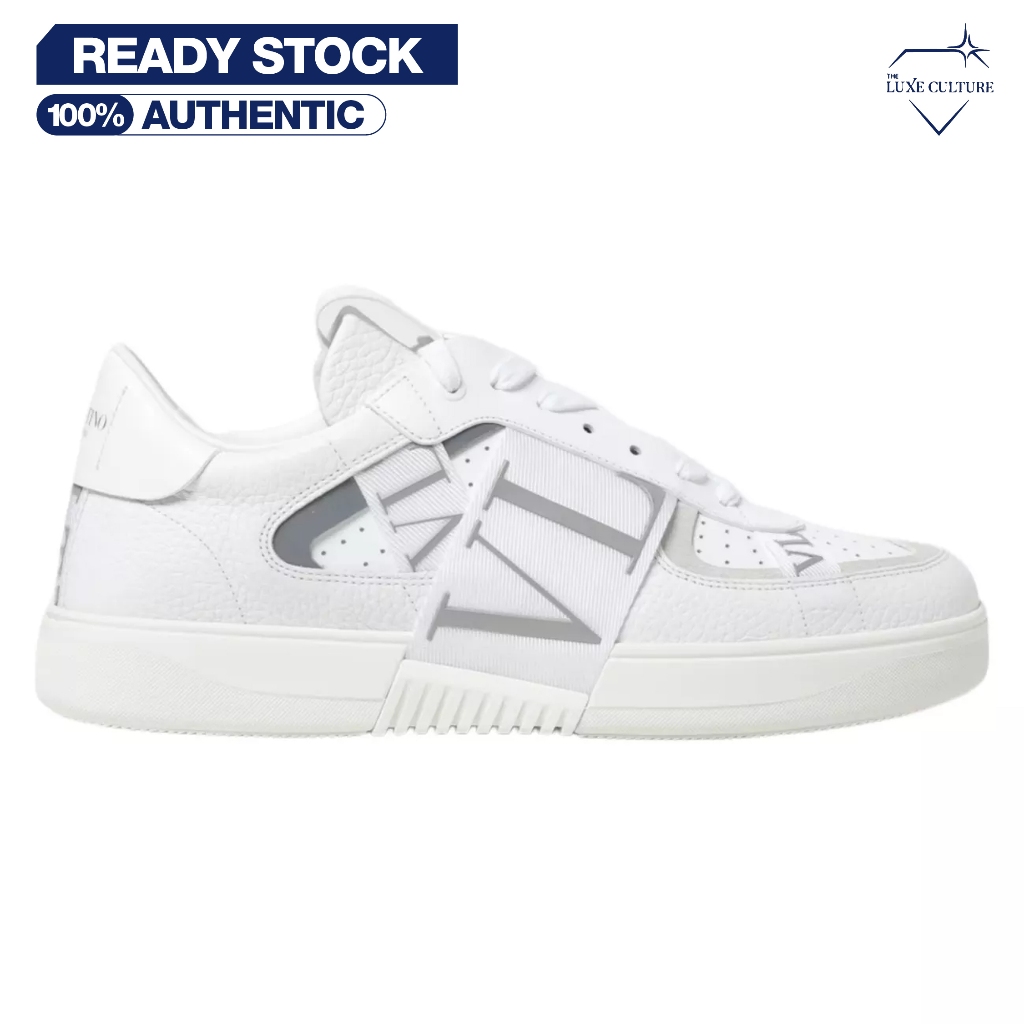 Valentino VLTN White Sneakers / Sepatu Branded Original
