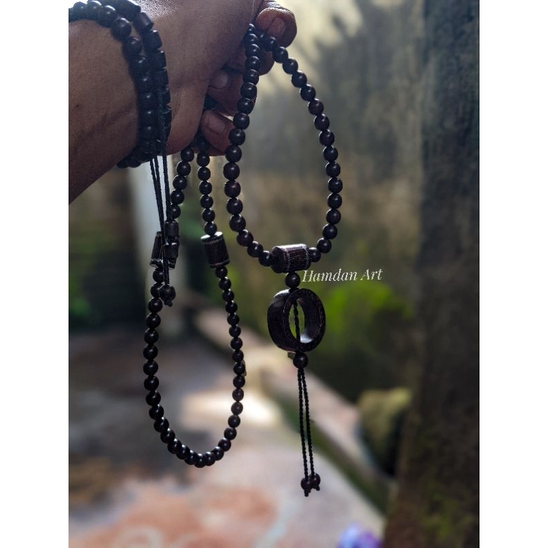 tasbih galih asem kemis syeh jangkung uk 7mm