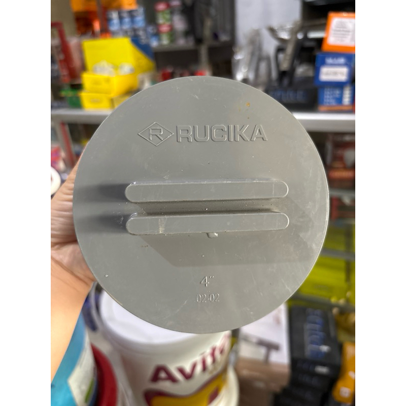 TUTUP DOF PIPA DRAT RUCIKA 4 INCH 3 INCH