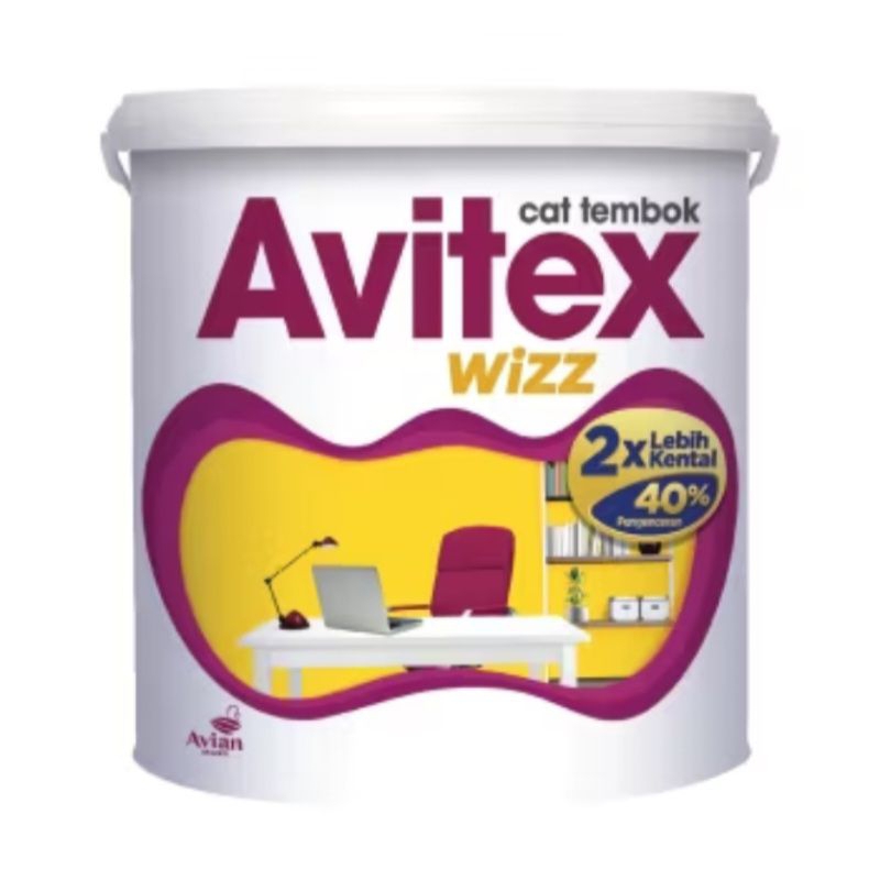 Cat Tembok Interior Avitex Wizz Super White