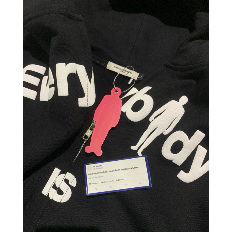 MORTEILS ZIPHOODIE ‘EVERYBODY IS AN ARTIST’