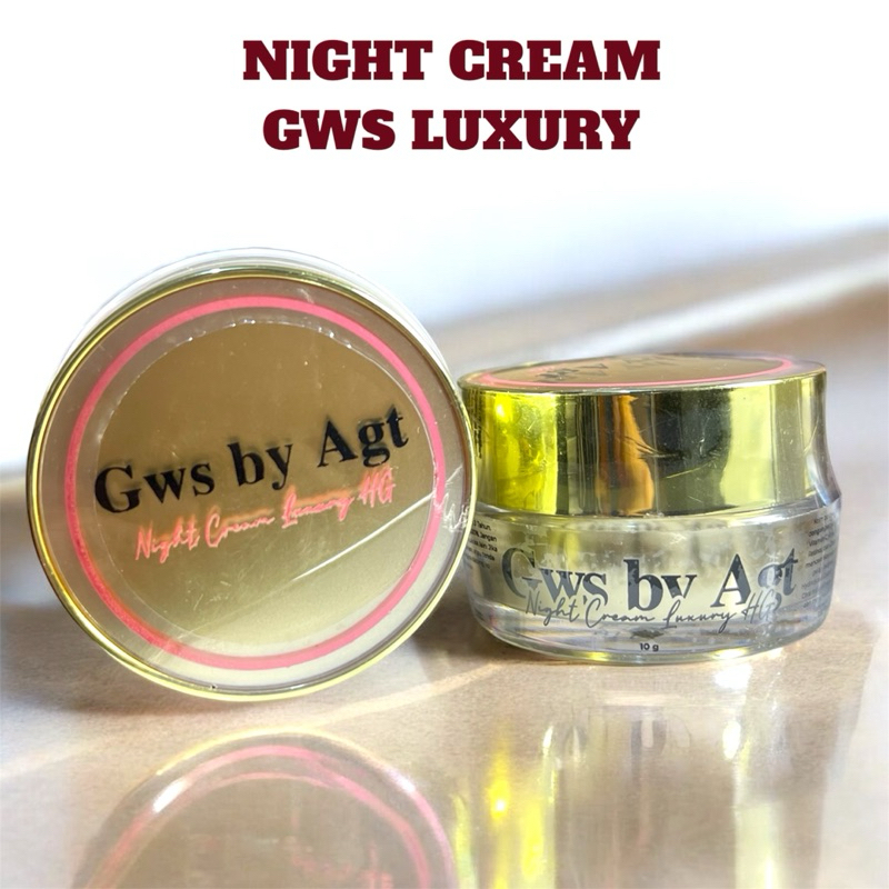 GWS luxury Night Cream Bpom GWS BY AGT