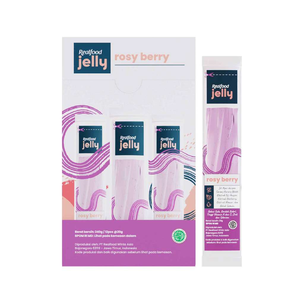 

XMASTER REALFOOD JELLY ROSY BERRY SARANG BURUNG WALET DENGAN BUBUK SALMON, EKSTRAK MAWAR DAN EKSTRAK