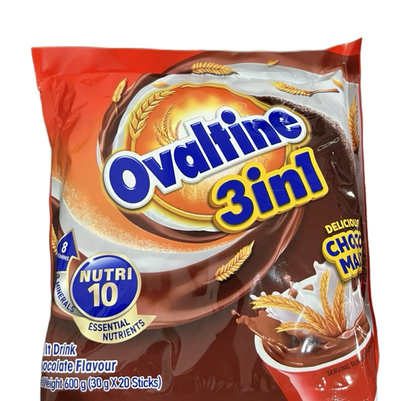 

[OVALTINE ASLI THAILAND] | SUSU COKLAT OVALTINE 3IN1 SACHET [ 1 BUNGKUS ISI 20 SACHET @30G ] | OVALTINE CHOCOLATE DRINK | OVALTINE CHOCO MALT | OVALTINE MALT DRINK