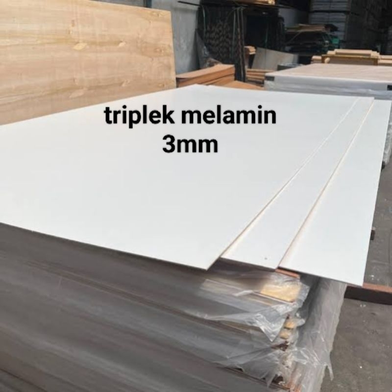 TRIPLEK MELAMINTO 3 MM CUSTOM POTONGAN