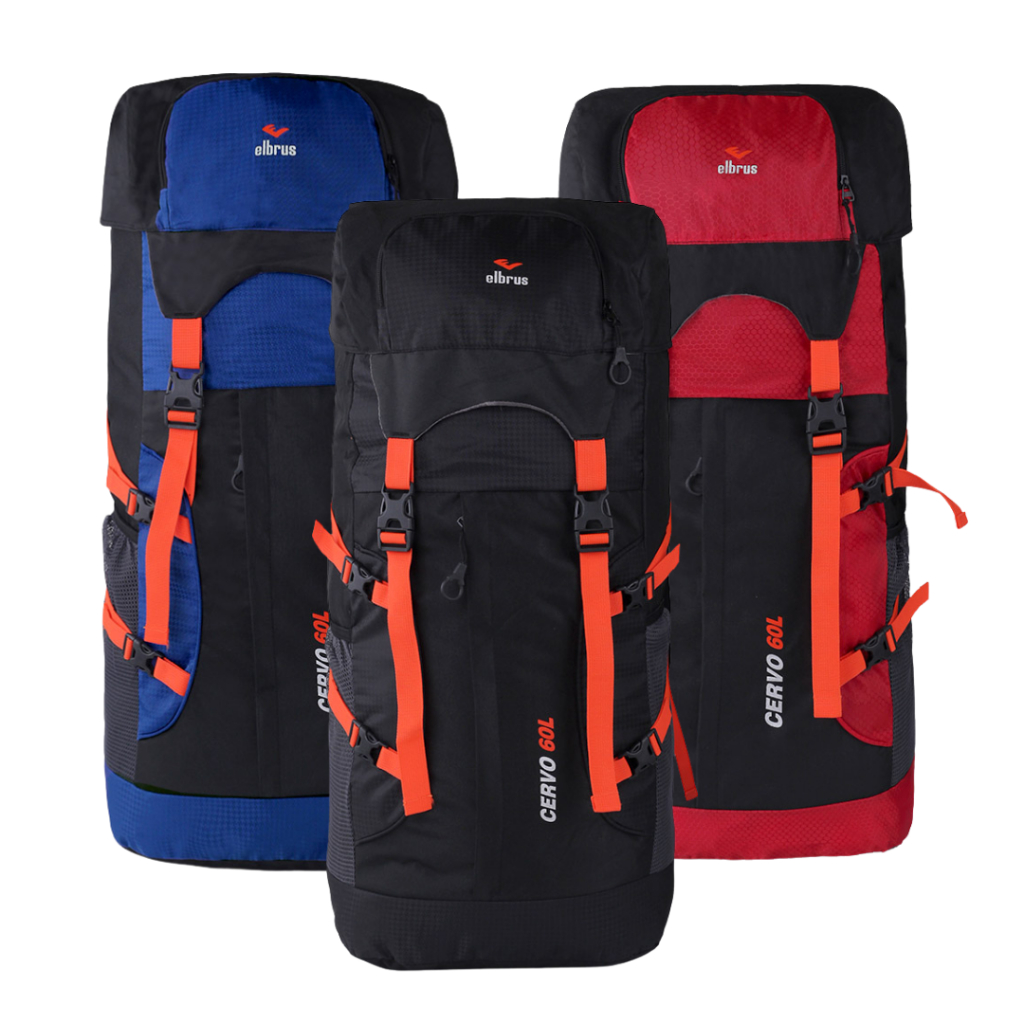 Tas Gunung Carrier 60 Liter Backpack Travel Hiking Camping Pendaki 60L 837