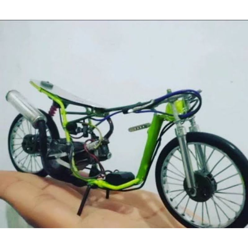 diecast miniatur motor honda vario techno 110 ala drag vietnam
