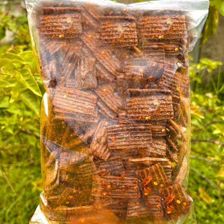 

SEBRING KERUPUK JENGKOL PEDAS 500GR