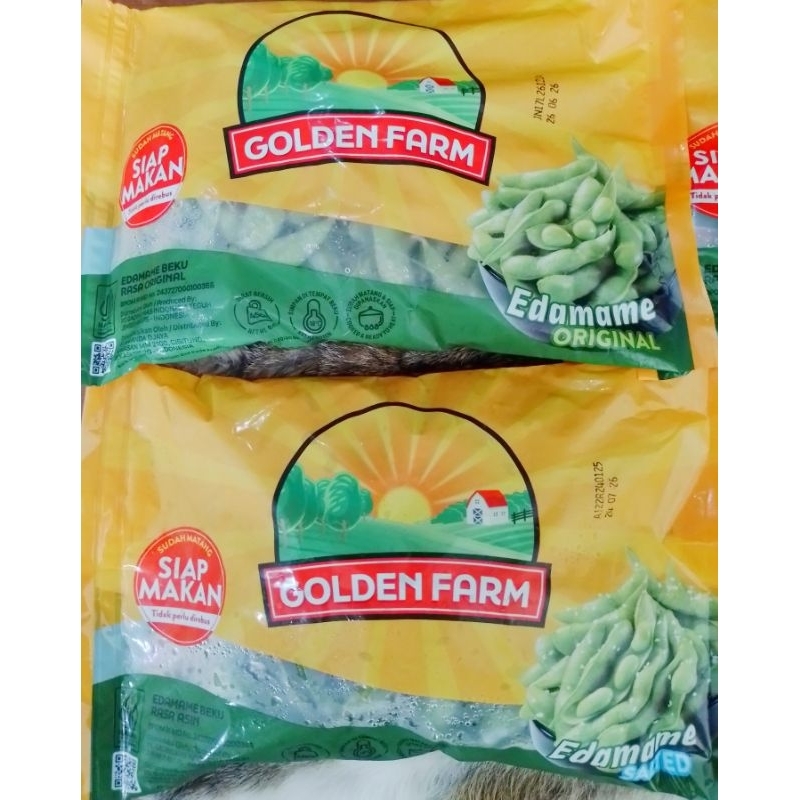 

GOLDEN FARM EDAMAME ORIGINAL DAN ASIN 450GRAM