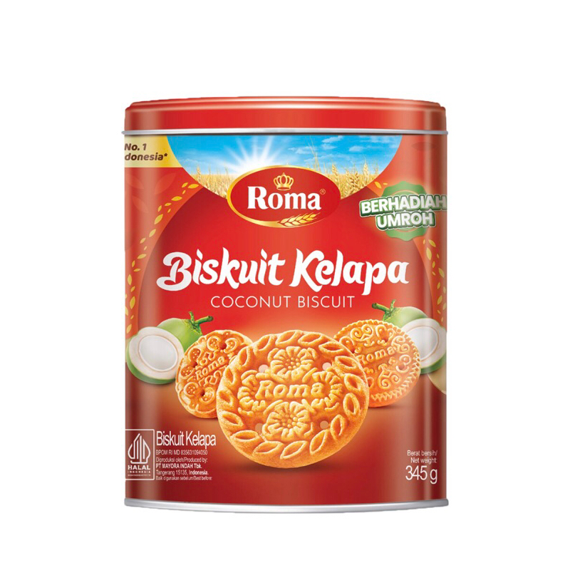

Roma Biskuit Kelapa Kaleng 345 g