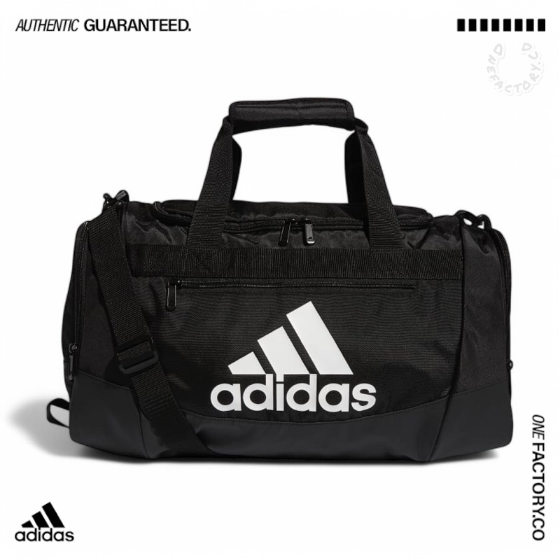 Tas Travel Gym Adidas Duffel Bag Defender Small Black 100%Original