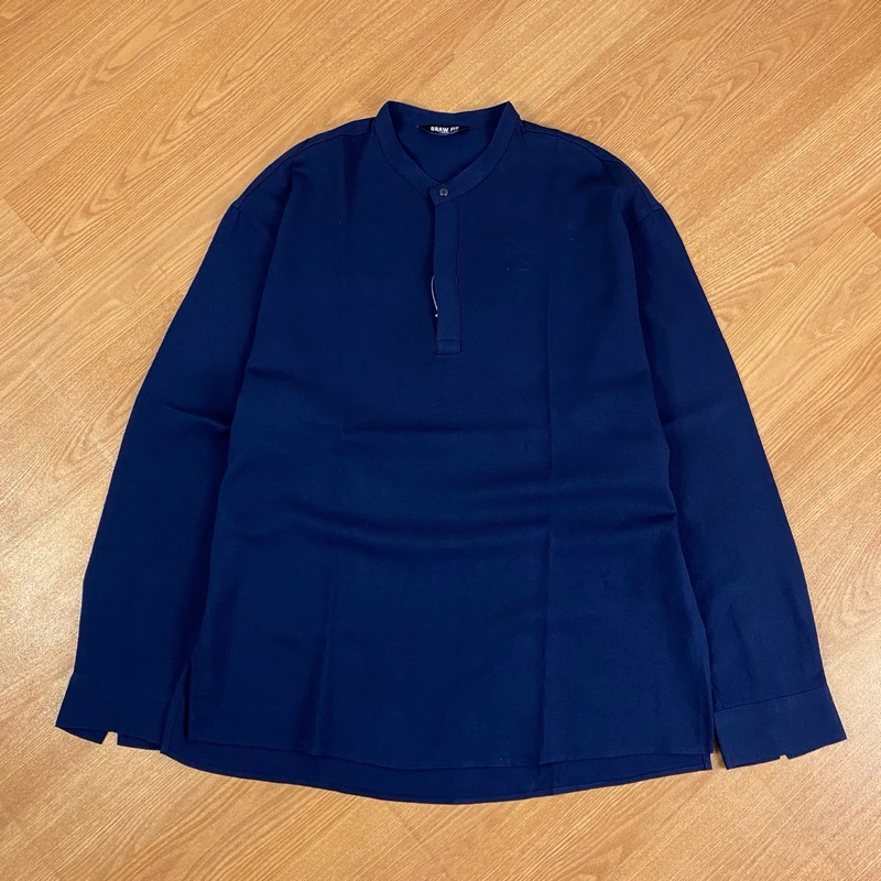 Drawfit Navy Basic Half Stand Collar
