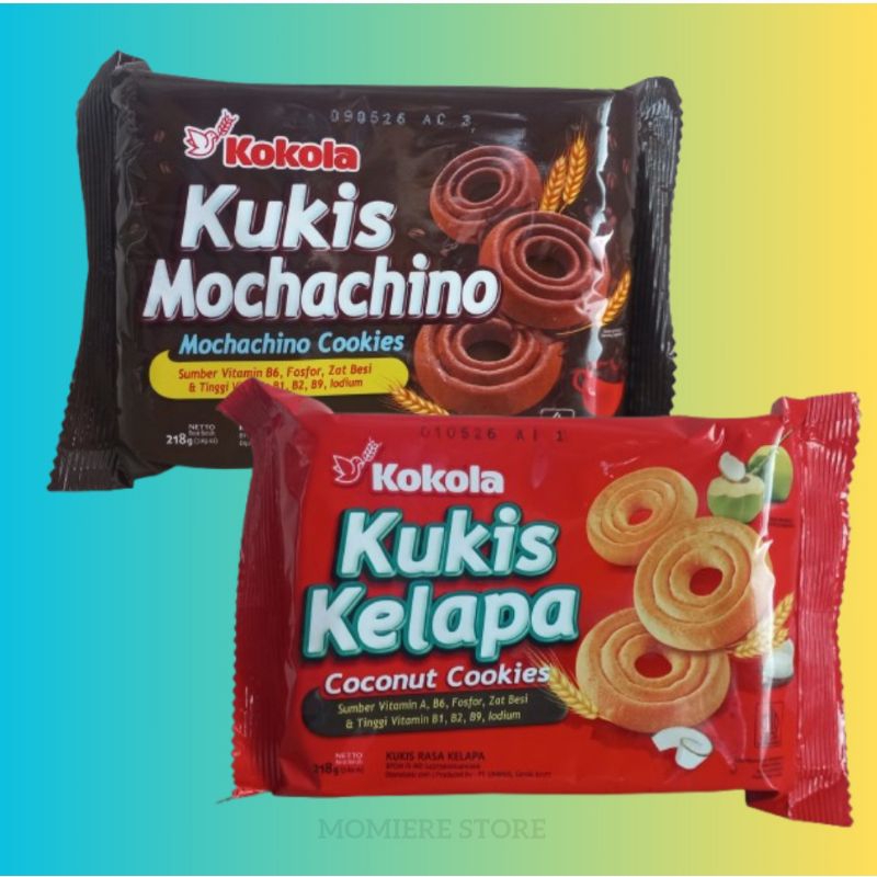 

Kokola Kukis 218gr (mochacino,kelapa)