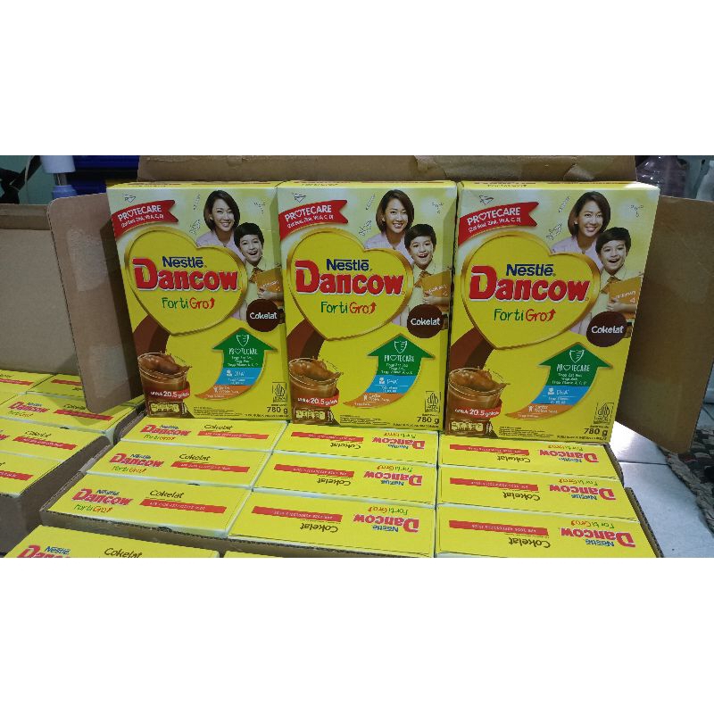 

Dancow fortigro coklat 780gr 1 karton isi 12