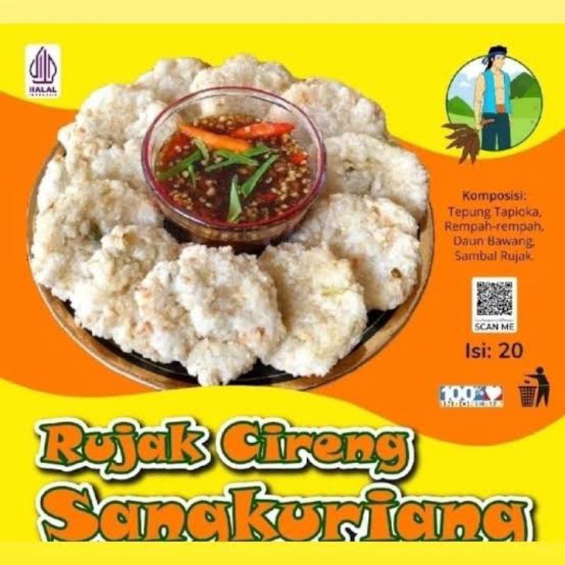 

CEMILAN CIRENG RUJAK ACI CIRENG GORENG CRISPY ACI DIGORENG