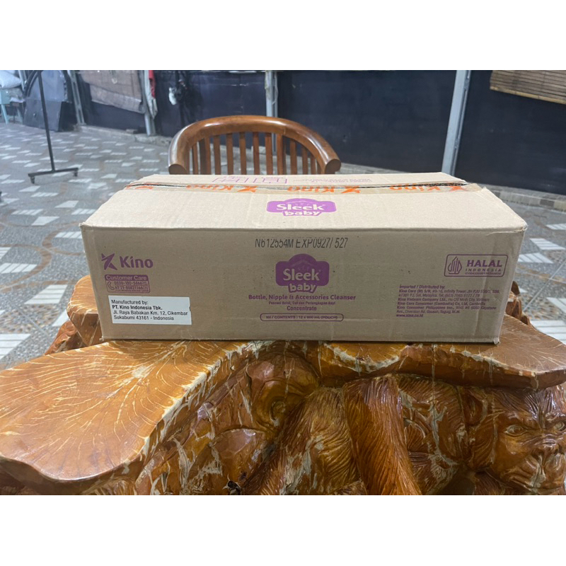 

Kardus 46 cm x 27 cm x 13 cm (600) Bekas Sleek Baby 12x900ml Double Wall