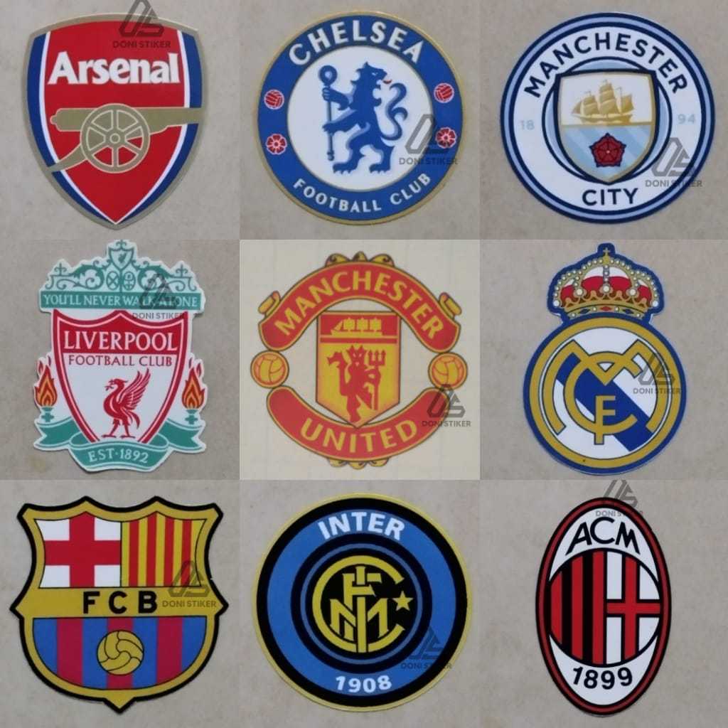 

stiker bola klub eropa sticker klub eropa