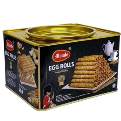 

(300 GR) MONDE BISCUIT SERENA EGG ROLL MINI KALENG 300 GR