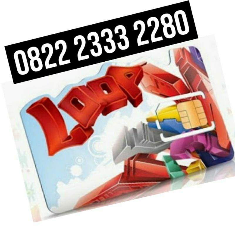 Nomor cantik simPATI LOOP 0822 23332 280 cuma 3 varian angka saja