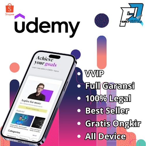 Udemy Premium 1 Tahun Course Account Sertifikat Resmi