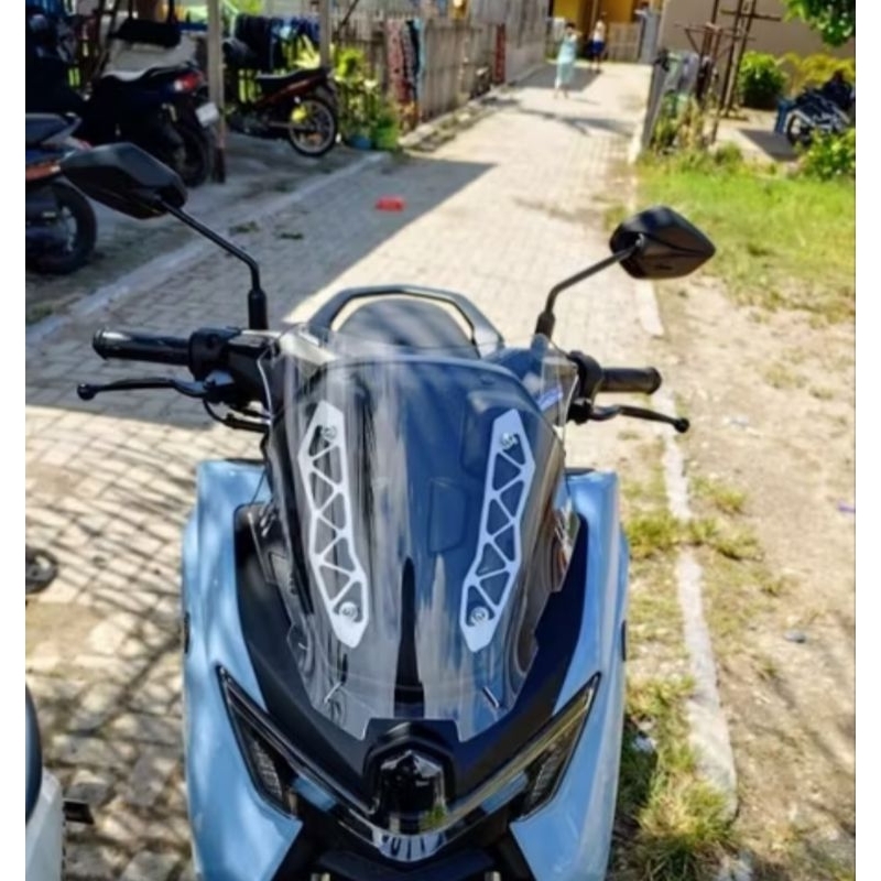 WINDSHIELD AKRILIK VISOR YAMAHA NMAX TURBO NEW MODEL OCITO CYBORG PNP
