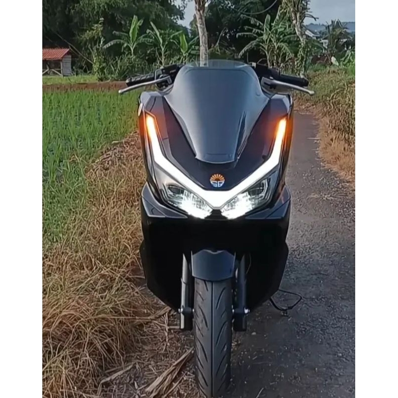 WINDSHIELD AKRILIK VISOR VARIASI PCX 160 NEW 2025 AKRILIK 3MILI PNP