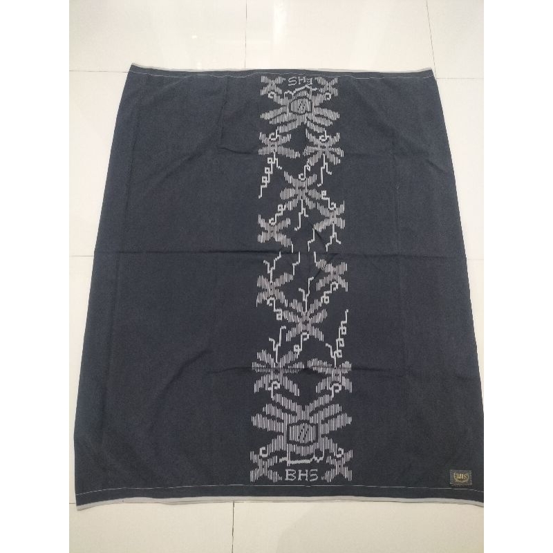 BHS TKB Polos Hitam Full Sutra Second