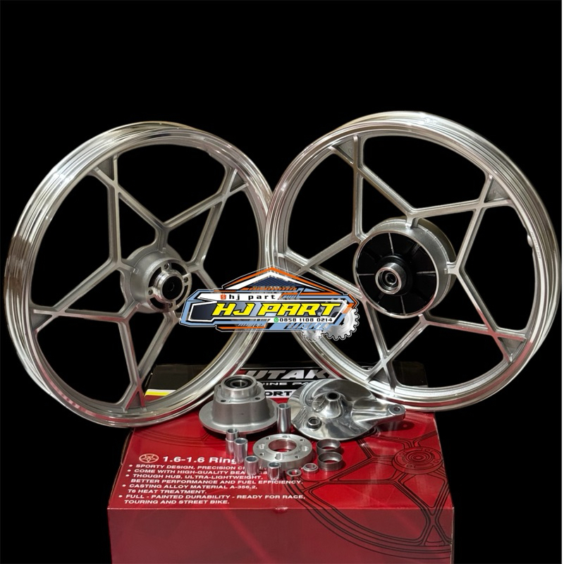 velg mutakin model enkei japan bintang SUZUKI RGR 150 thunder 125 RX KING RXK RXS RXZ ring 18 velg b