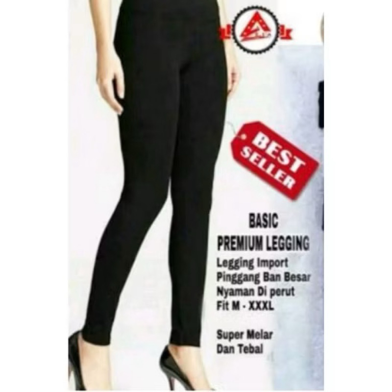 Legging NERON 901/903 panjang Wanita standar dan jombo Dewasa Bahan lembut Adem