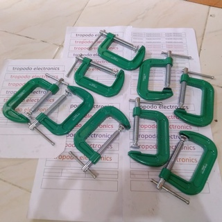Clamp C catok C catok G WIPRO ukuran 1 Inch, 2 Inchi, 3 Inch, 4 Inch