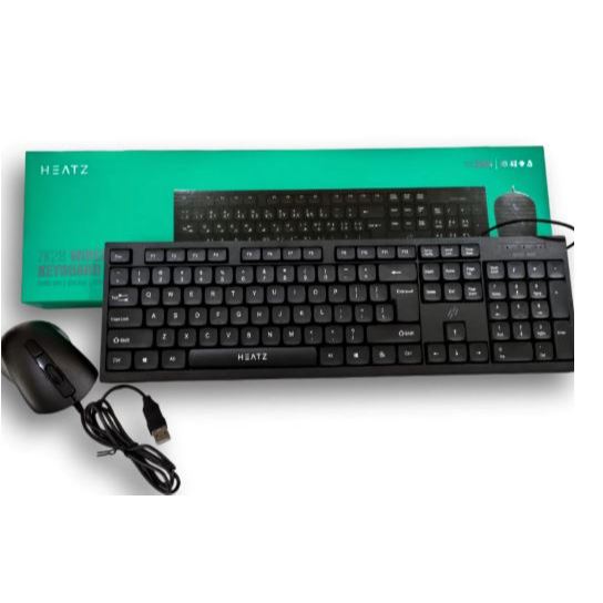 Keyboard Wired & Mouse Heatz ZK28
