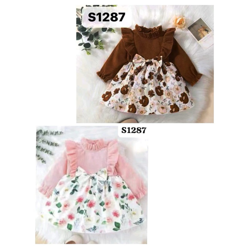 Gaun anak perempuan / dress anak cewek / dress brukat cantik / baju import anak
