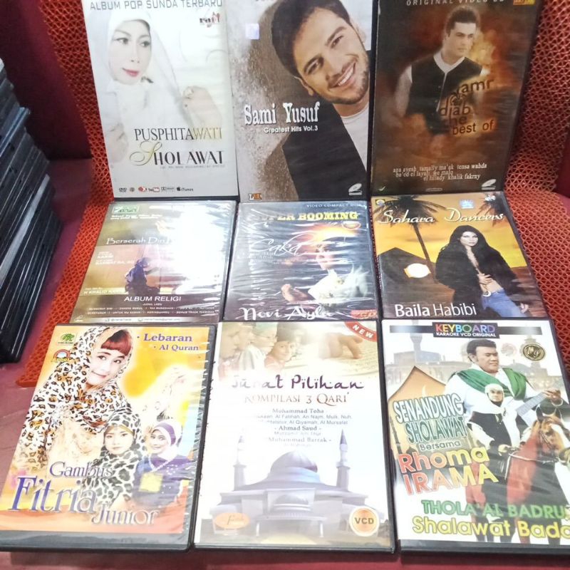 SALE SALE SALE VCD KARAOKE LAGU LAGU ISLAMI,SOLAWAT,RELIGI,CERAMAH,DLL DEWASA/ANAK". Bebas pilih jud