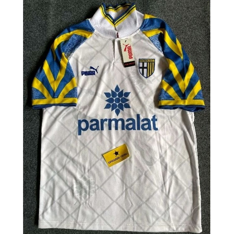 JERSEY PARMA RETRO 1995 1996 1997 95 96 97 1998 1999 2000 98 99 00 Parmalat Blockcore