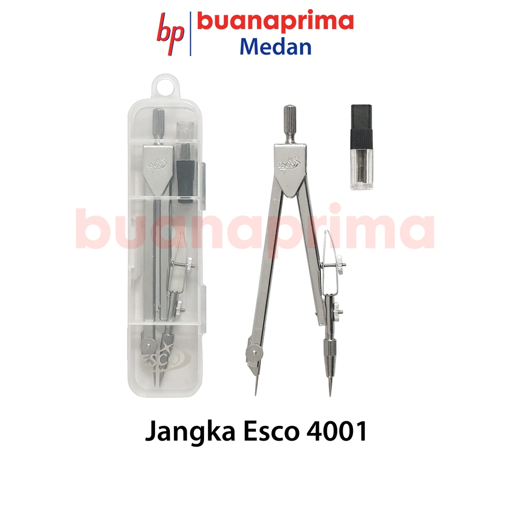 

JANGKA BESI ESCO 4001 Stainless Jangka Math Set Matematika Lingkaran