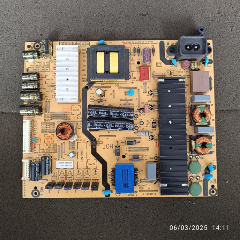 Psu power suplay regulator mesin tv Panasonic TH-49DX400G TH49DX400G originalcopotan