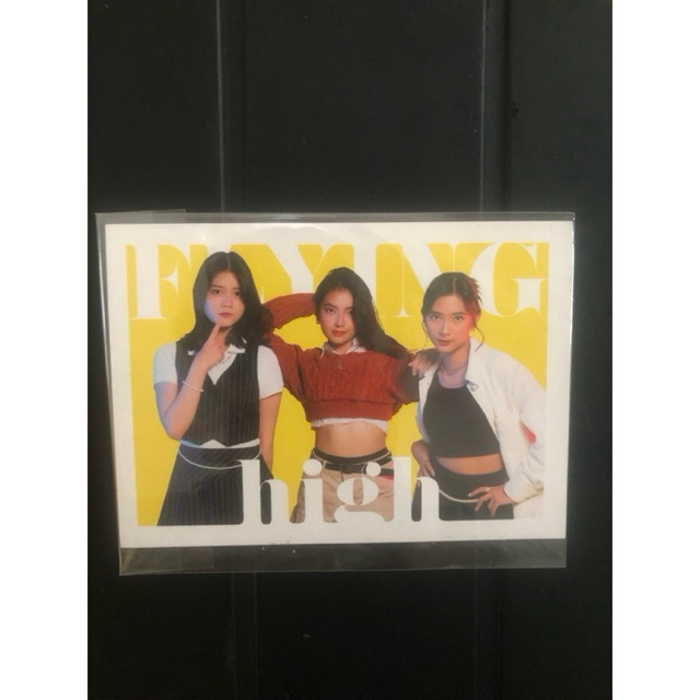 postcard jkt48 flying high christy, gracia, jinan [official]