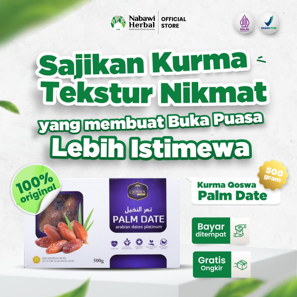 

QOSWA - Kurma Palm Date 500gr