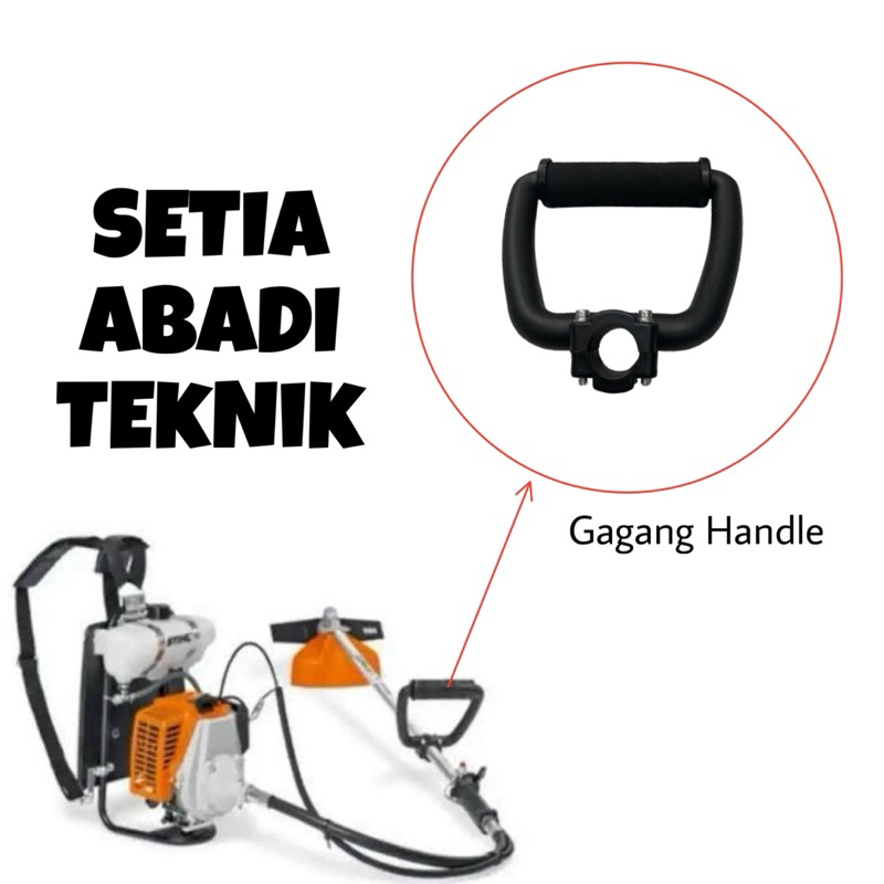 Gagang Mesin Rumput Sthil/ Handle Bracket Mesin Rumput Sthil/ Gagang Handle Mesin Rumput Sthil