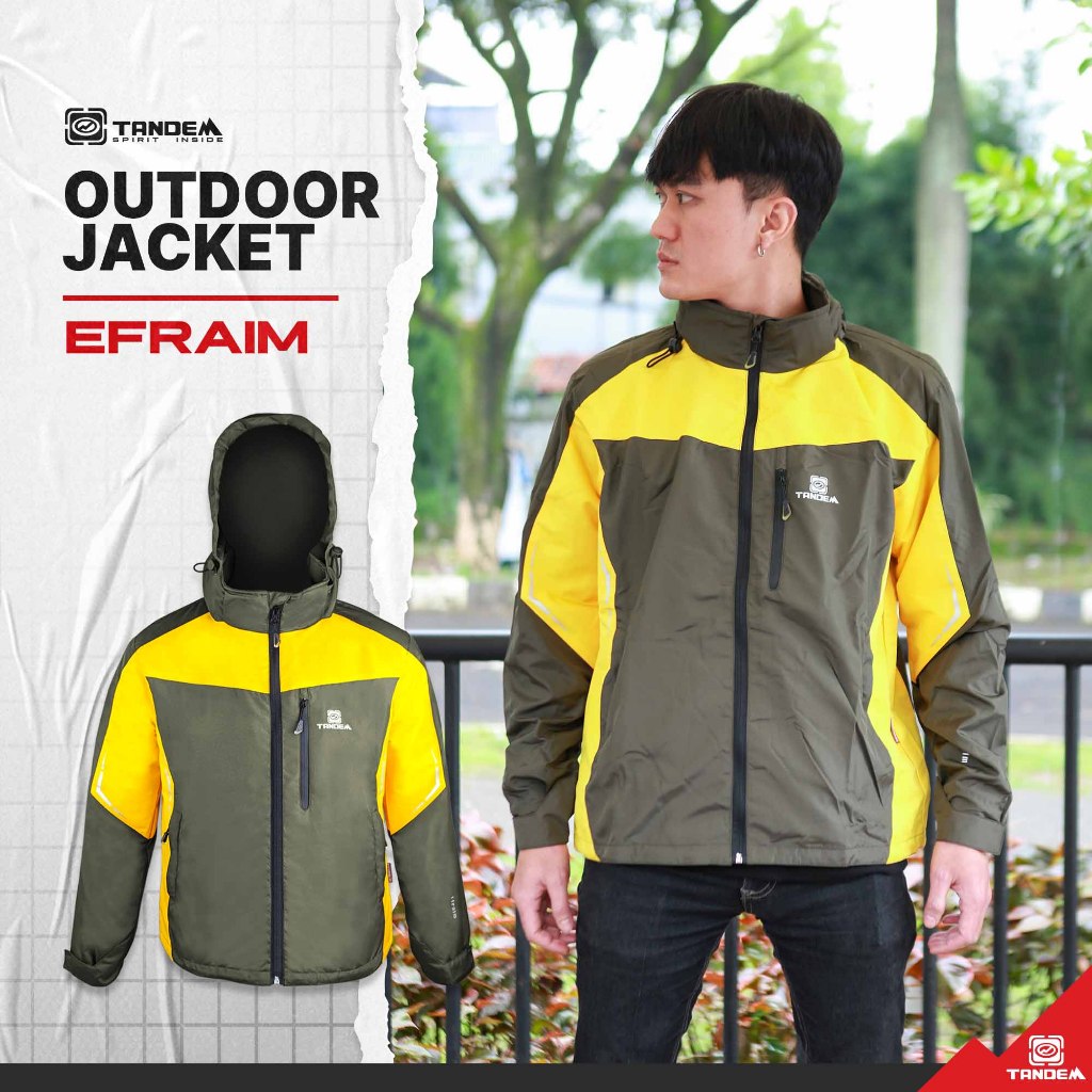 Tandem - Jaket Gunung Efraim Jaket Outdoor Waterproof