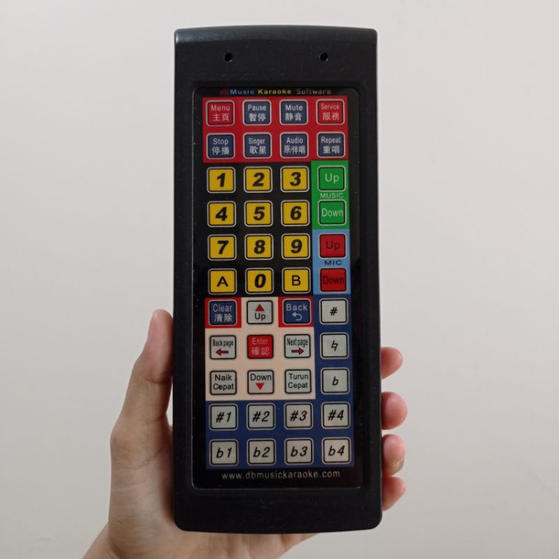Remote Karaoke KTV Player Original Bergaransi DB Music Karaoke Software