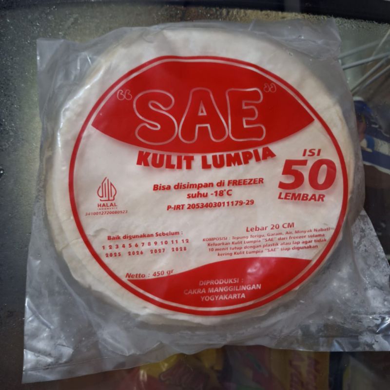 

sae kulit lumpia 50s