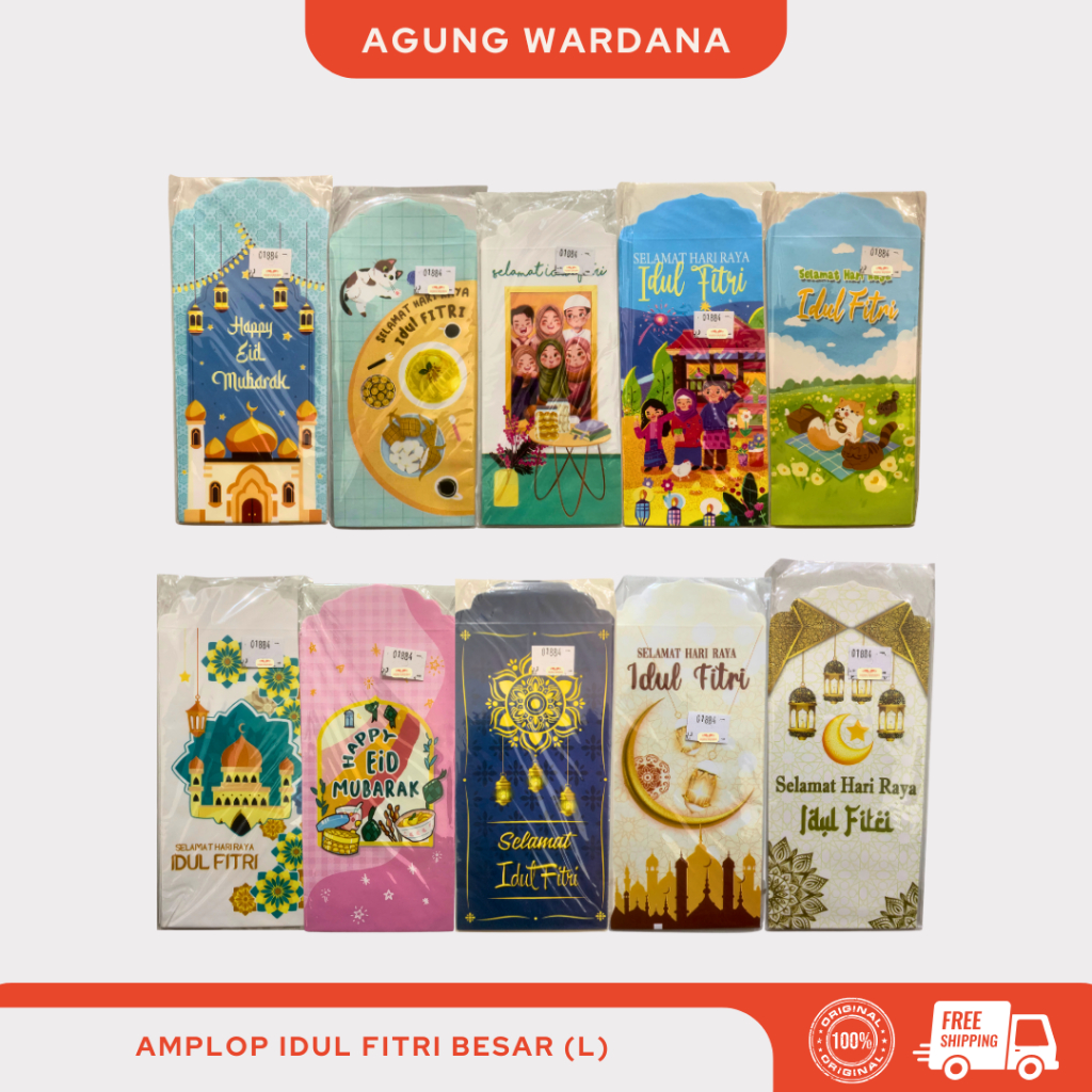 

AMPLOP THR HARI RAYA LEBARAN IDUL FITRI KARAKTER LUCU BESAR DAN KECIL