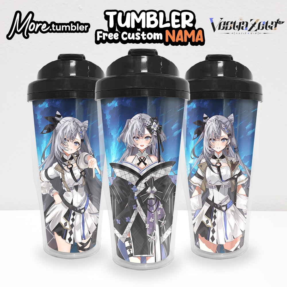 Tumbler HOLOLIVE Vestia Zeta / botol minum HOLOLIVE - VESTIA ZETA / Merchandise anime / unofficial