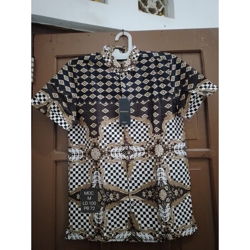 kemeja batik moc m